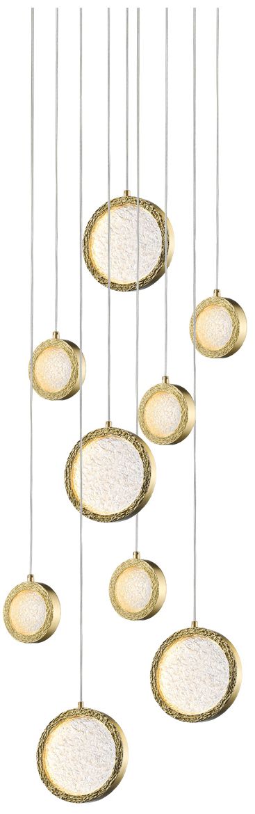 Avenue Lighting Bottega Collection Pendant Polished Brass
