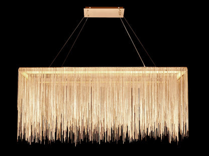 Fountain Ave. 48" Wide LED Linear Chandelier