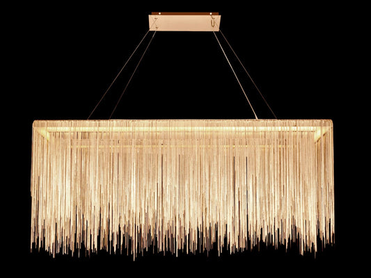 Fountain Ave. 48" Wide LED Linear Chandelier