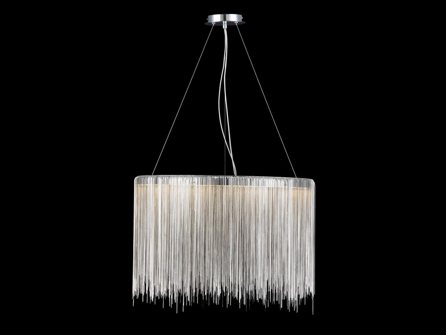 Fountain Ave. 24" Wide LED Ring Chandelier