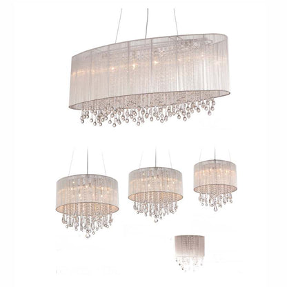 Avenue Lighting Beverly Dr. 12 Light 32" Wide Drum Chandelier