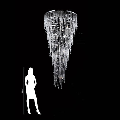 Avenue Lighting Hollywood Blvd. 29 Light 34" Wide Waterfall Chandelier