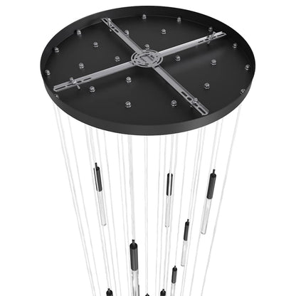 Avenue Lighting Main St. 31 Light 30" Wide LED Multi Light Pendant with Snow Glass Shades
