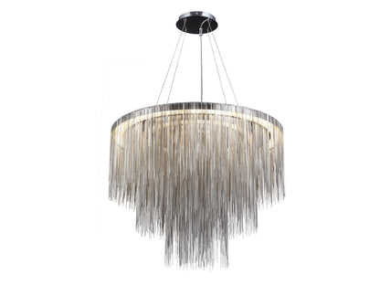 Fountain Ave. 30" Wide LED Waterfall Chandelier
