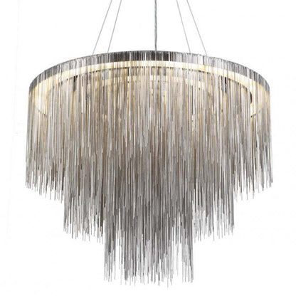 Fountain Ave. 30" Wide LED Waterfall Chandelier