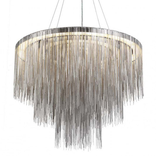 Fountain Ave. 30" Wide LED Waterfall Chandelier