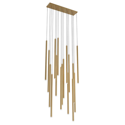 Filmore Ave. 17 Light 47" Wide LED Linear Pendant