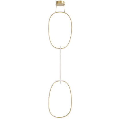 Circa Led 26" Wide LED Abstract Pendant