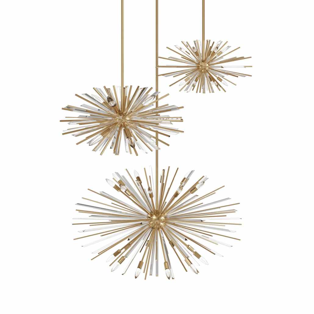 Palisades Ave. 36 Light 82" Wide Pendant
