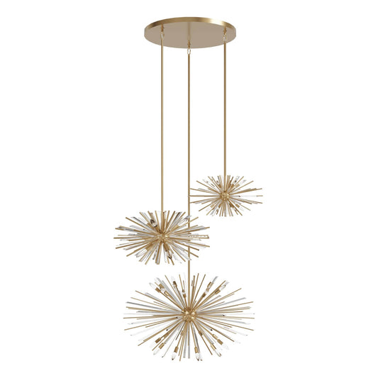 Palisades Ave. 36 Light 82" Wide Pendant