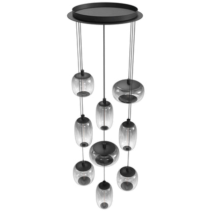 Monaco 36" Wide LED Multi Light Pendant