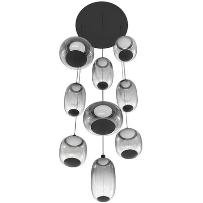 Avenue Lighting Monaco 36" Wide LED Multi Light Pendant