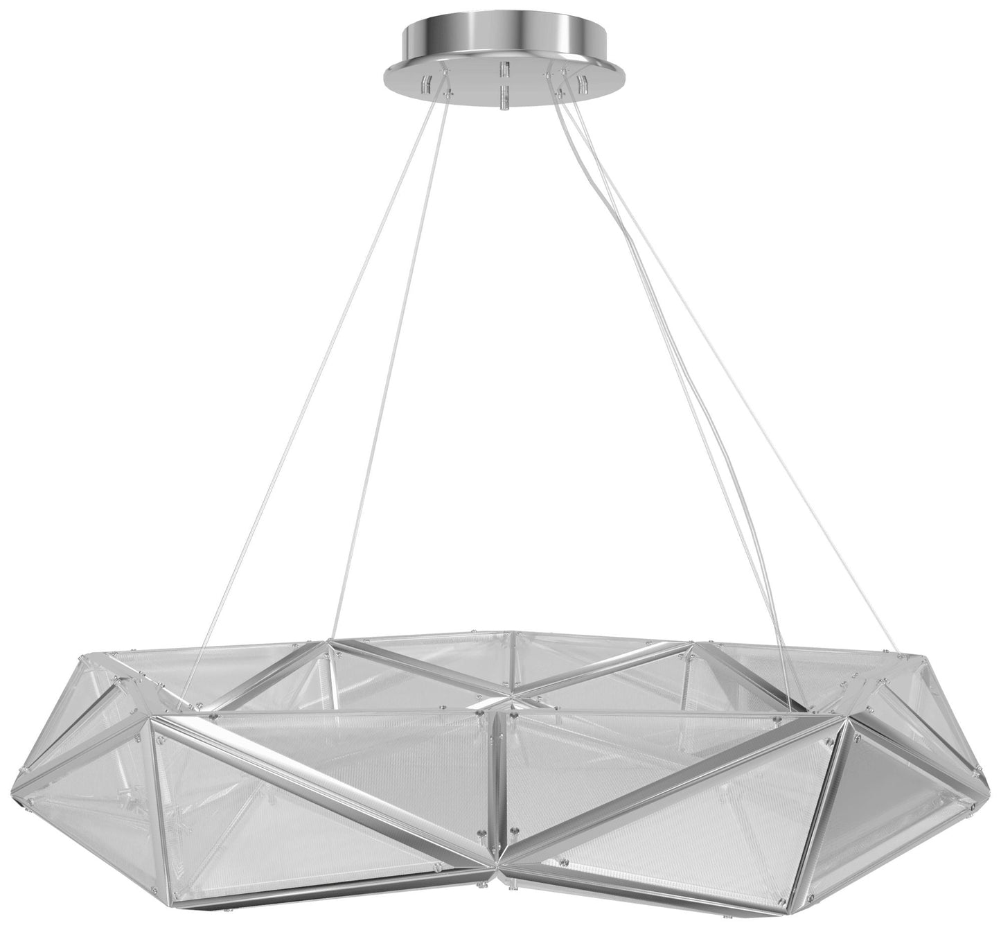 Avenue Lighting Seoul Collection Chandelier 47" Chrome