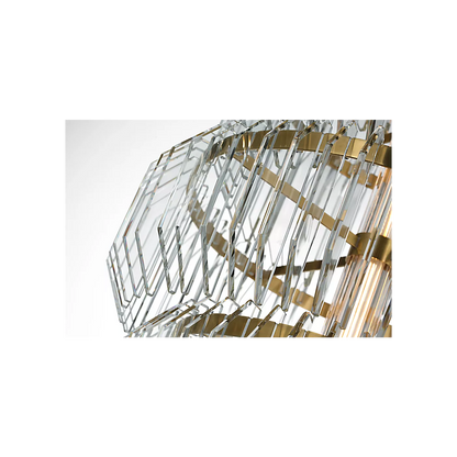 Killarney 19" Layered Entry Chandelier