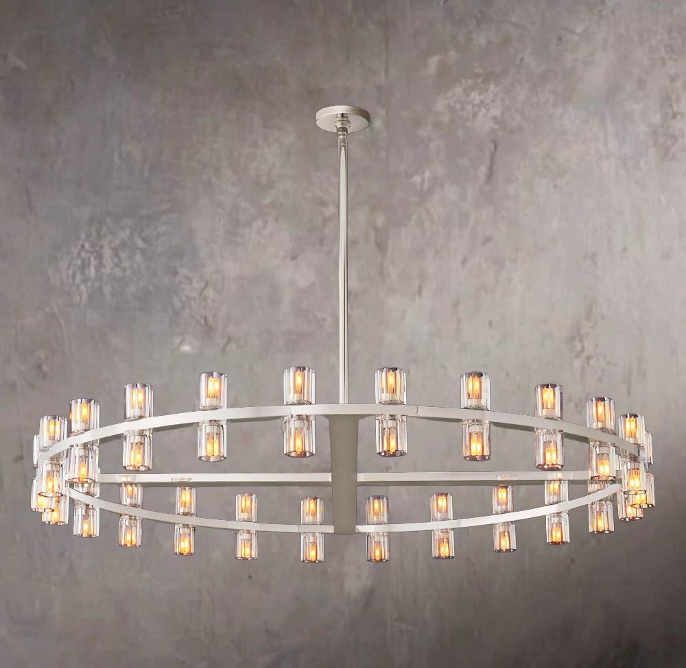 Arcachons Circular LED Chandelier 48"