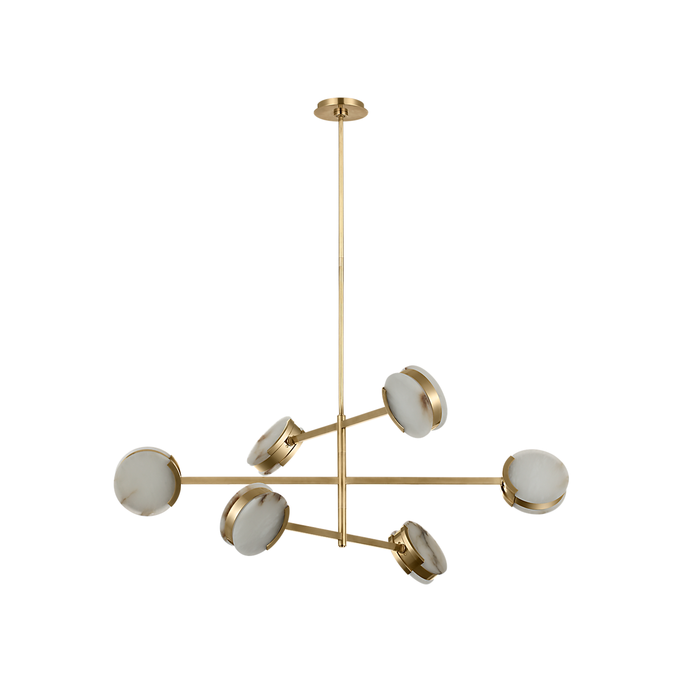 Melange 48" Multi-Positional Chandelier