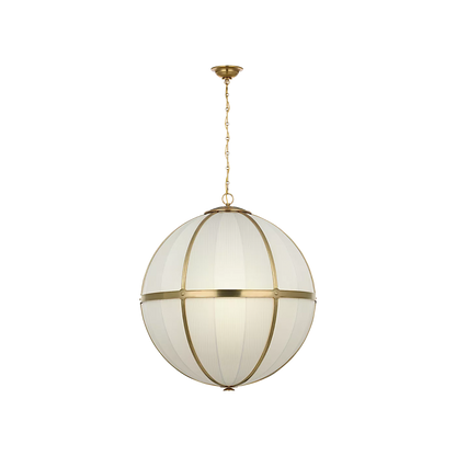 Allister 30" Framed Globe Chandelier
