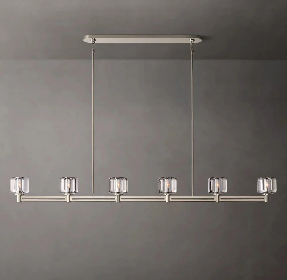 Demarets Rectilinear Linear Chandelier 72"