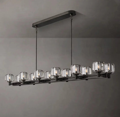Demarett Dual Linear Chandelier 72"