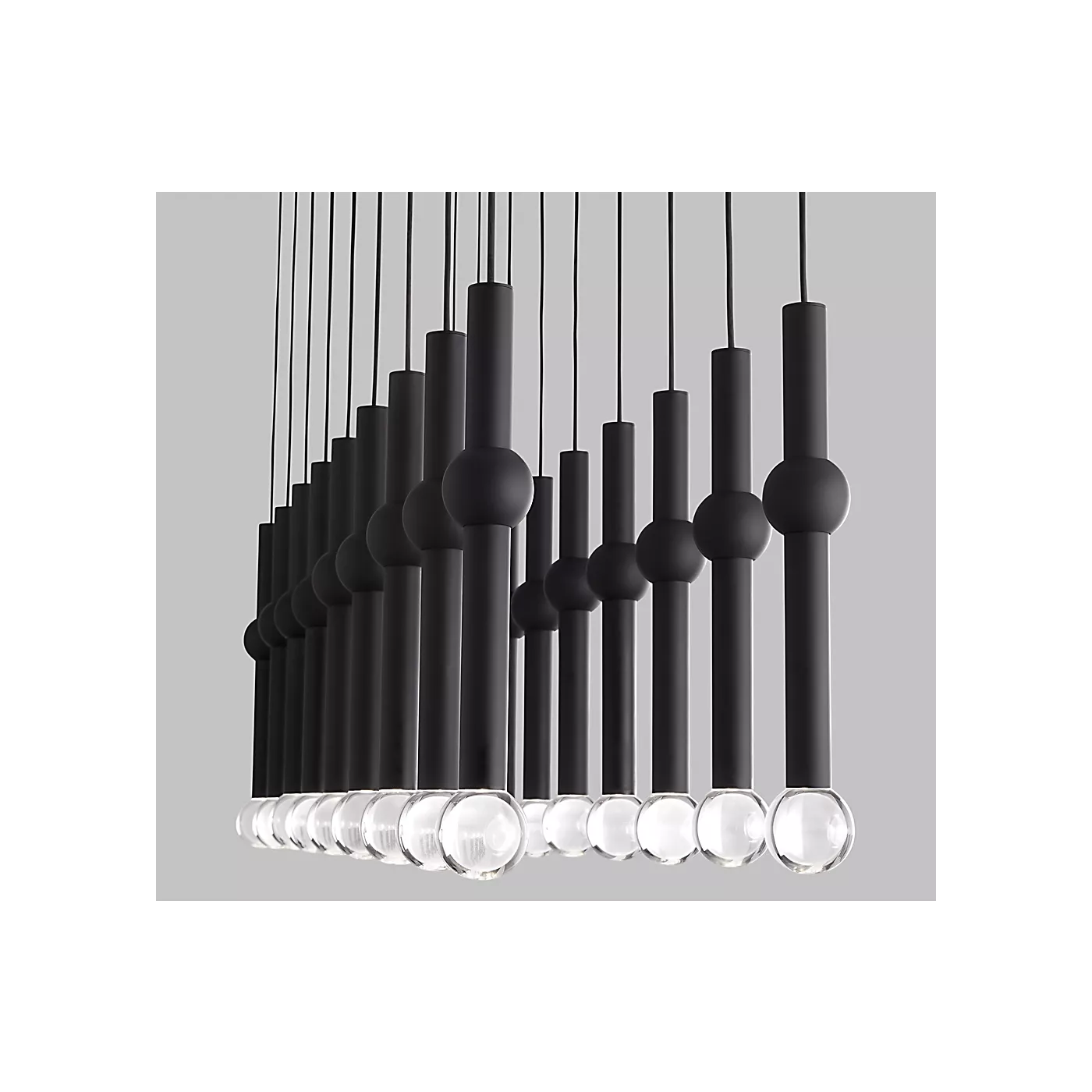 Guyed 18-Light Chandelier
