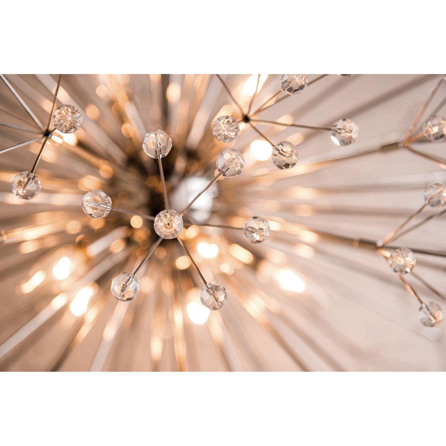 Dunkirk 16-Light Chandelier in Aged Brass 40L x 40W x 40H