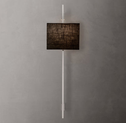 Vela Rectangular Bar Sconce - Rectangular Shade