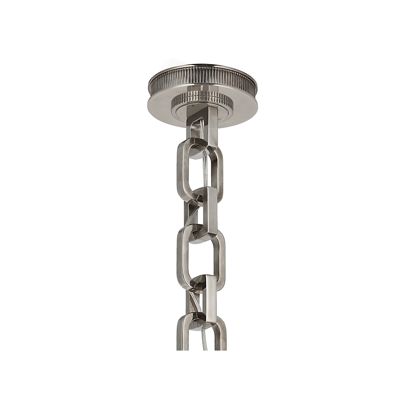 Bellamy 1 Light Statement Chain 16" Globe Chandelier
