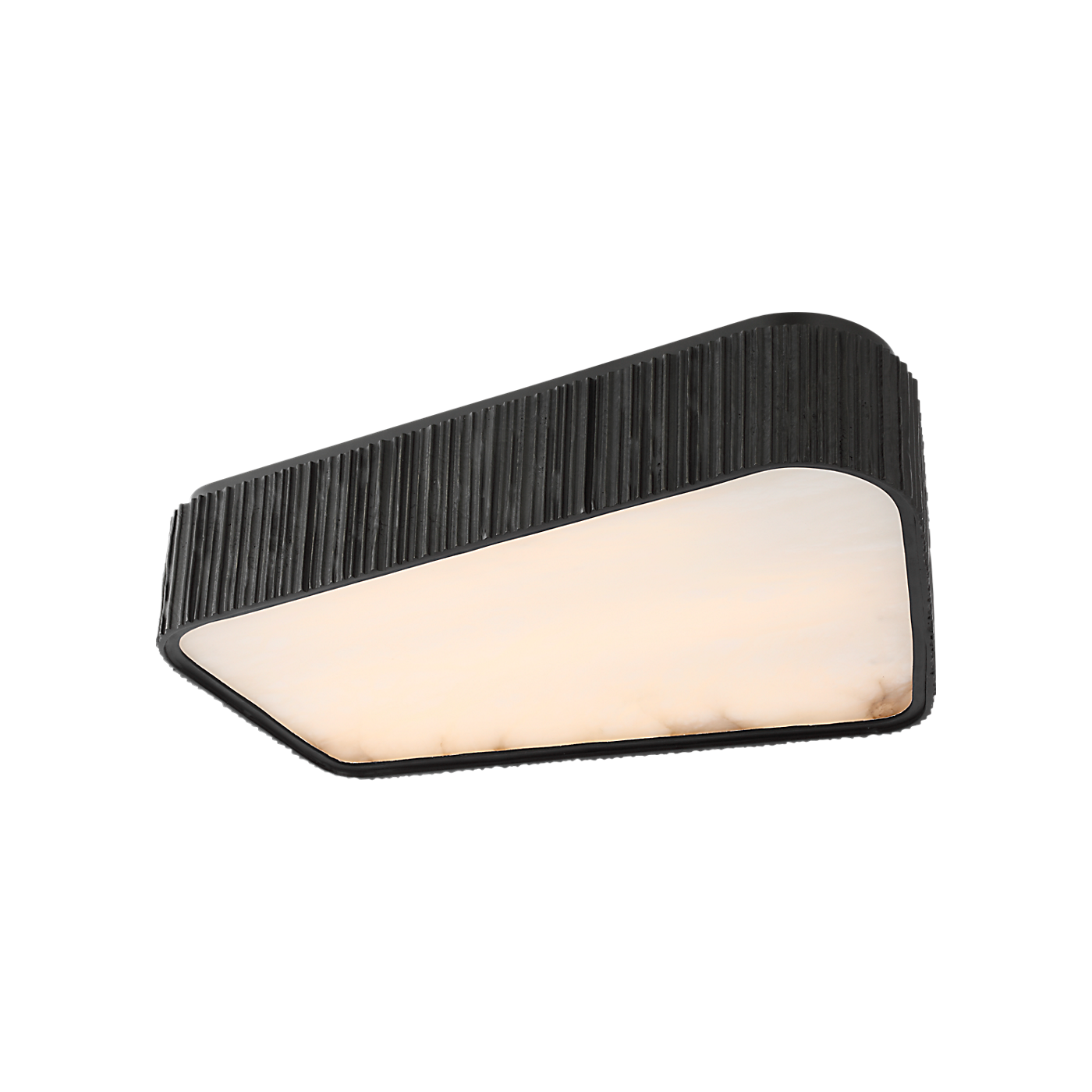 Fumar 21" Asymmetrical Flush Mount
