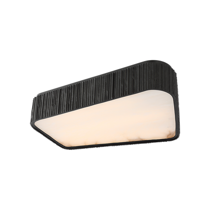 Fumar 21" Asymmetrical Flush Mount