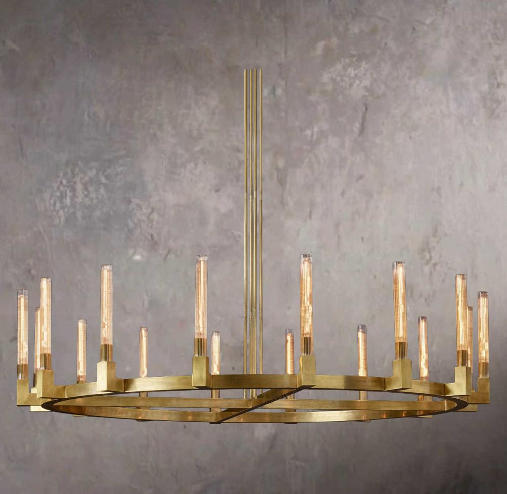 Canneles Circular Chandelier 72"