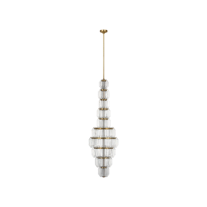 Killarney 19" Layered Entry Chandelier