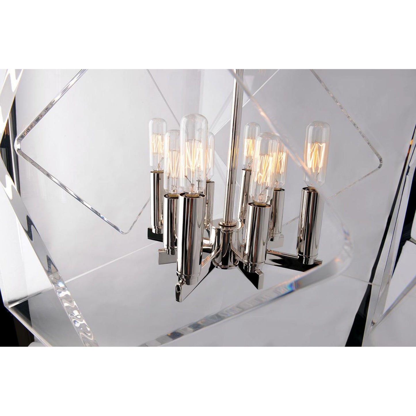 Travis 8-Light Chandelier in Aged Brass 20L x 20W x 26.5H