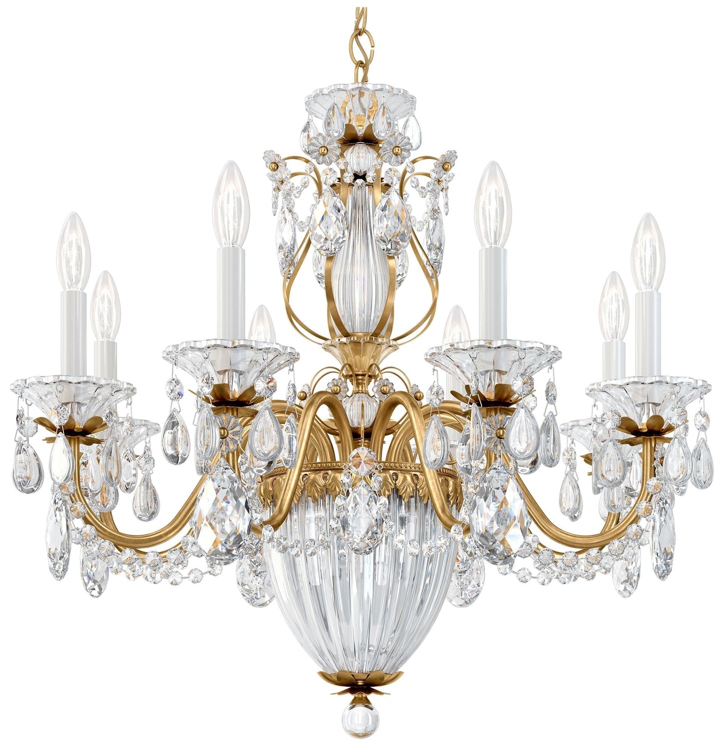 Bagatelle 26 1/2" Wide Heirloom Gold 11-Light Chandelier