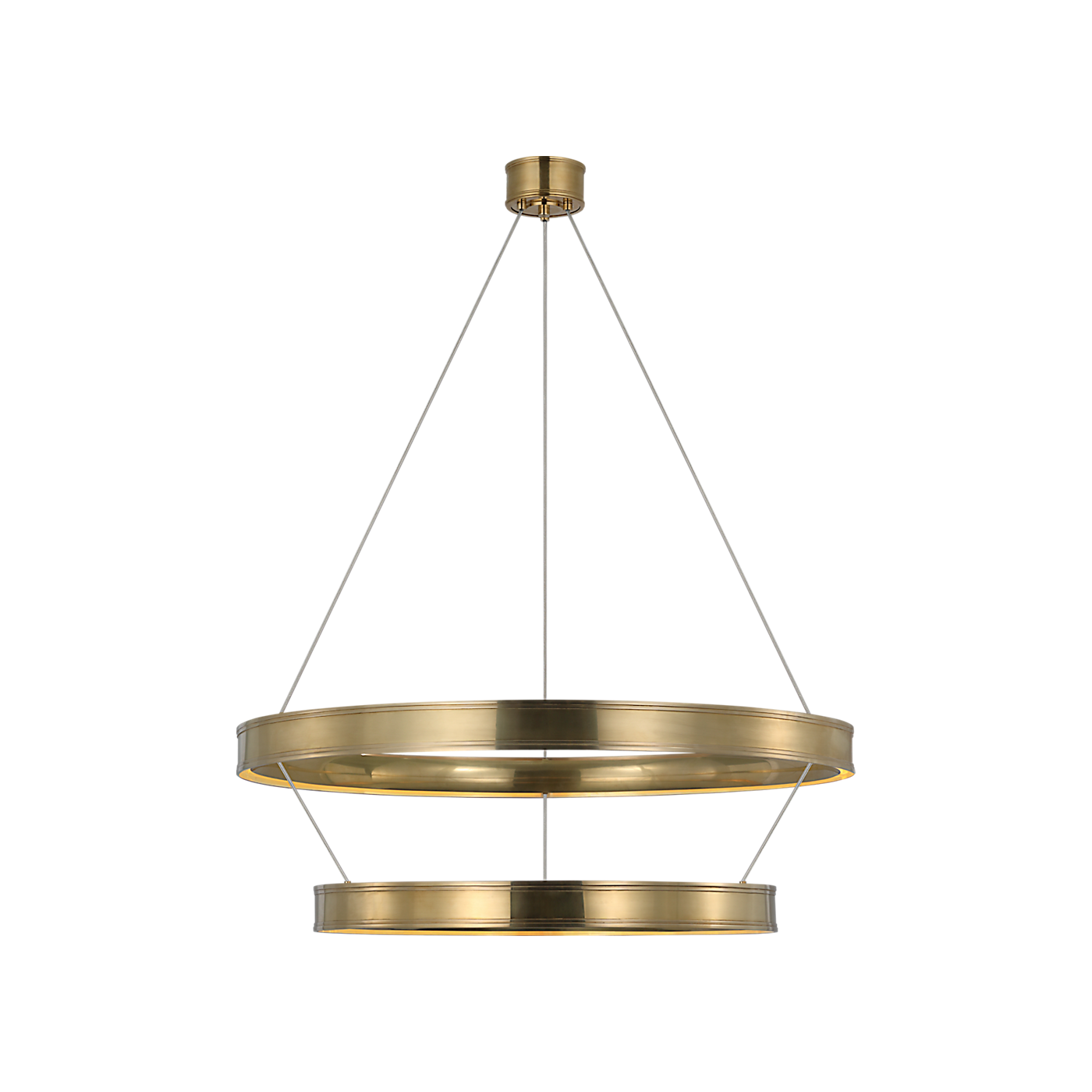 Connery 40" Two-Tier Ring Chandelier