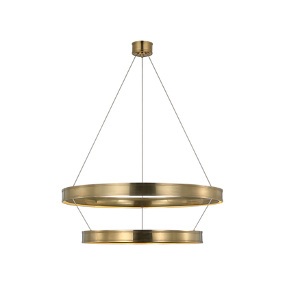 Connery 40" Two-Tier Ring Chandelier
