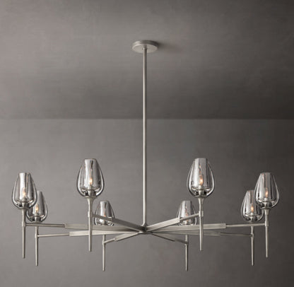 Tulip Round Chandelier 54"