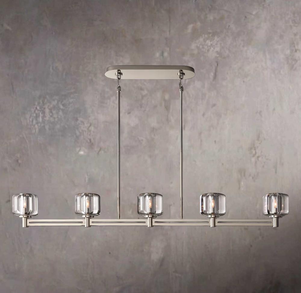 Demaret 54" Linear Ceiling Chandelier