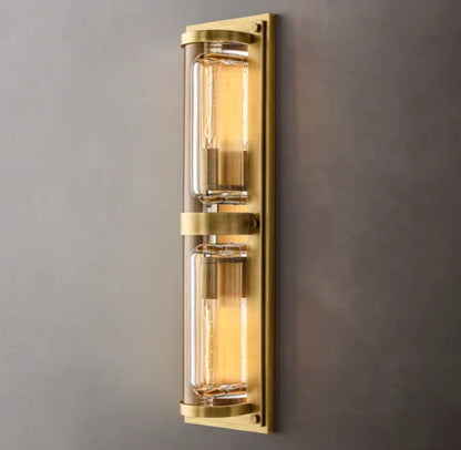 Savile Round Linear Sconce