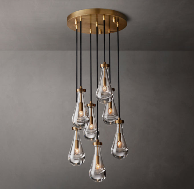 Rains Circular Chandelier 18"