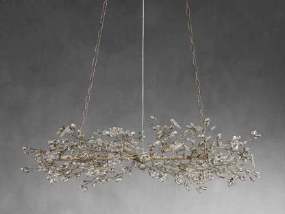 Bellafiora Crystal Vine Linear Chandelier