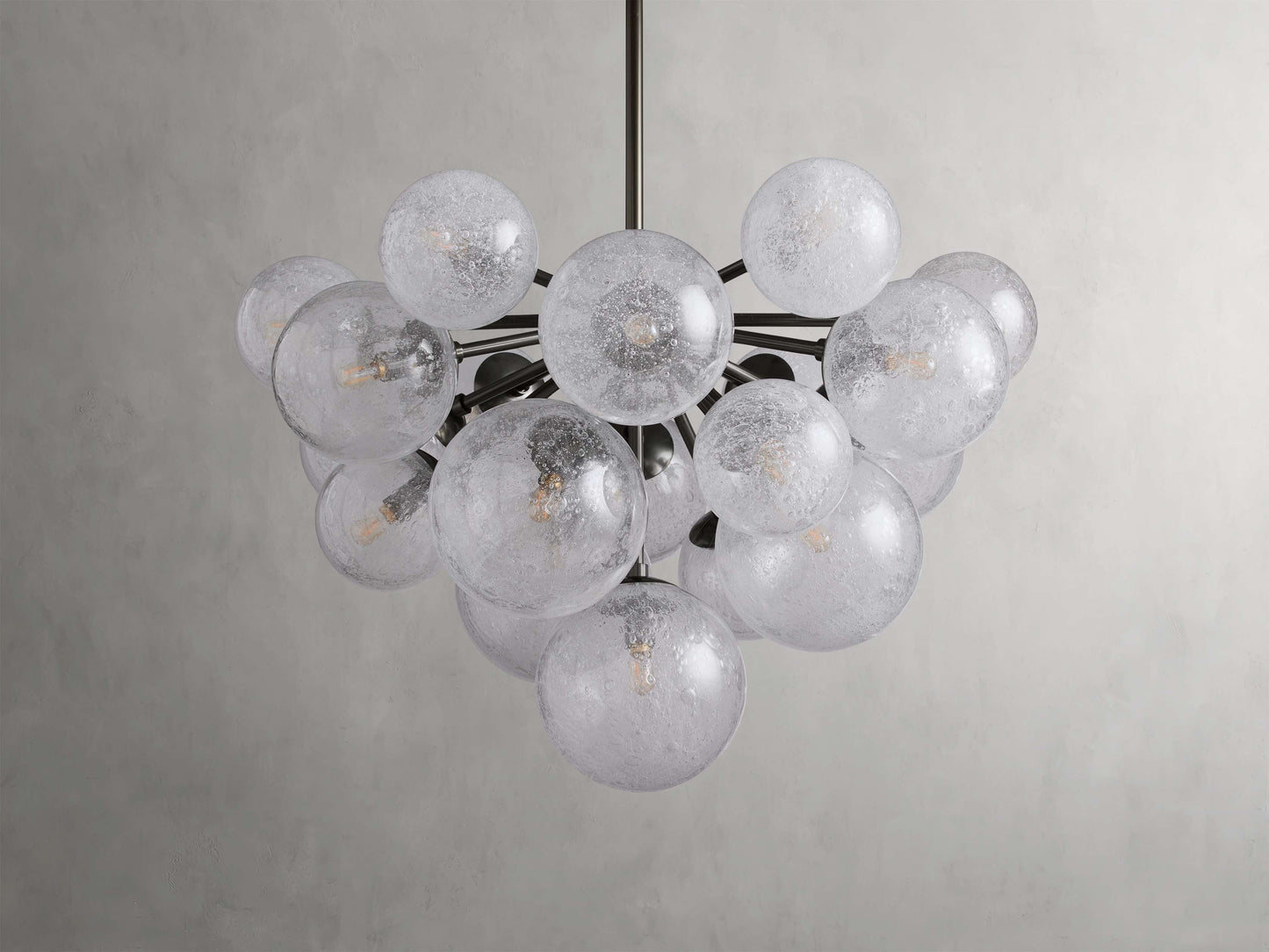 Belluno Artisan Glass Globe Chandelier