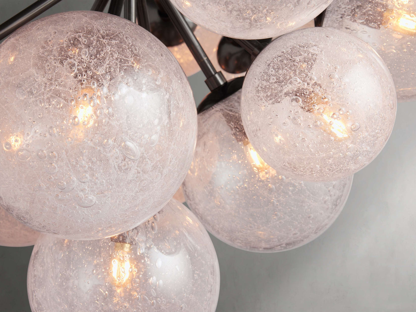 Belluno Artisan Glass Globe Chandelier
