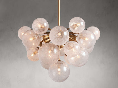Belluno Artisan Glass Globe Chandelier