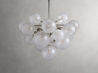 Belluno Artisan Glass Globe Chandelier