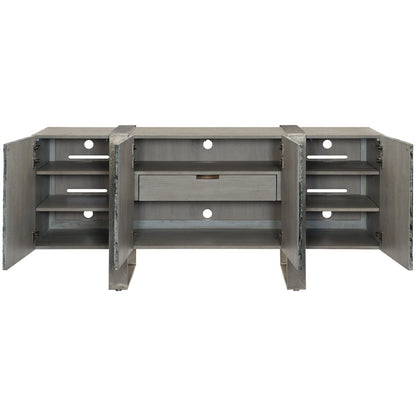 Bernhardt Linea Marble Entertainment Console