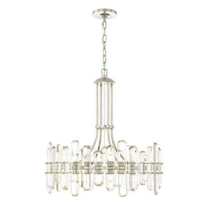 Bolton 24.75'' Polished Nickel Chandelier Silver 24.75"W x 26"H x 24.75"D