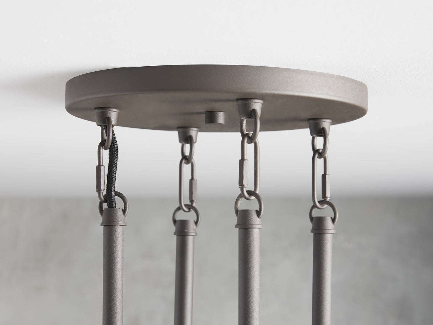 Bravelle Fluted Glass Ring Chandelier