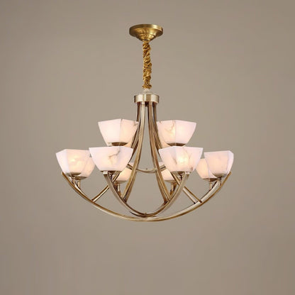 Brentwood Brass Classic Chandelier