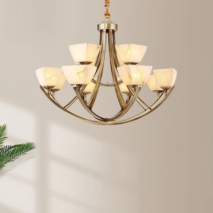Brentwood Brass Classic Chandelier