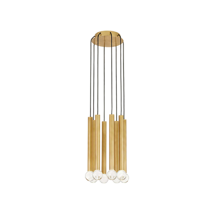 Guyed 8-Light Chandelier